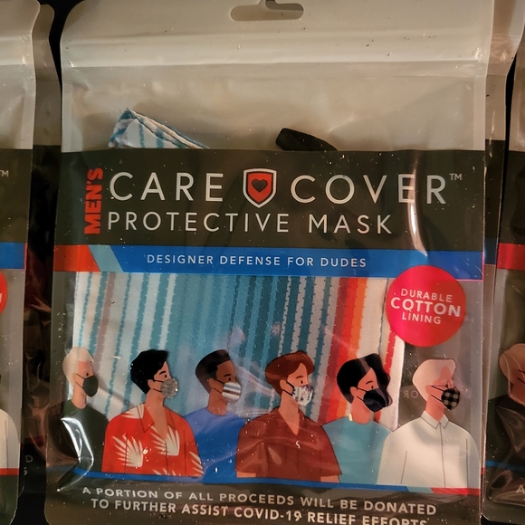 Mens Care Cover Protective Masks Bundle - Picture 10 of 14